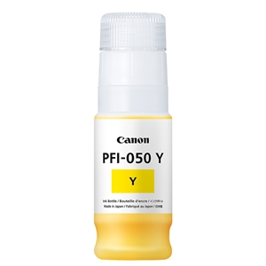 Canon PFI-050 Y Amarelo, garrafa de tinta de 70 ml